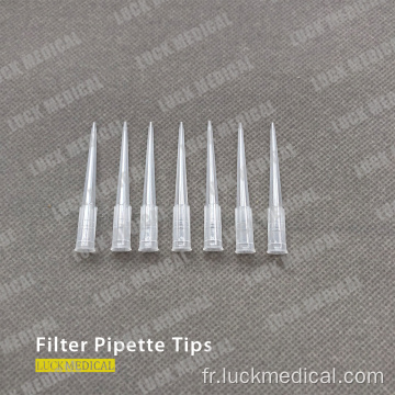 Conseils de pipette jetable pour le distributeur